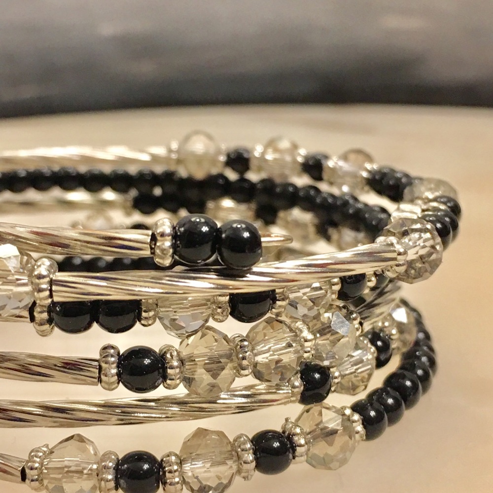 Silver and bling!